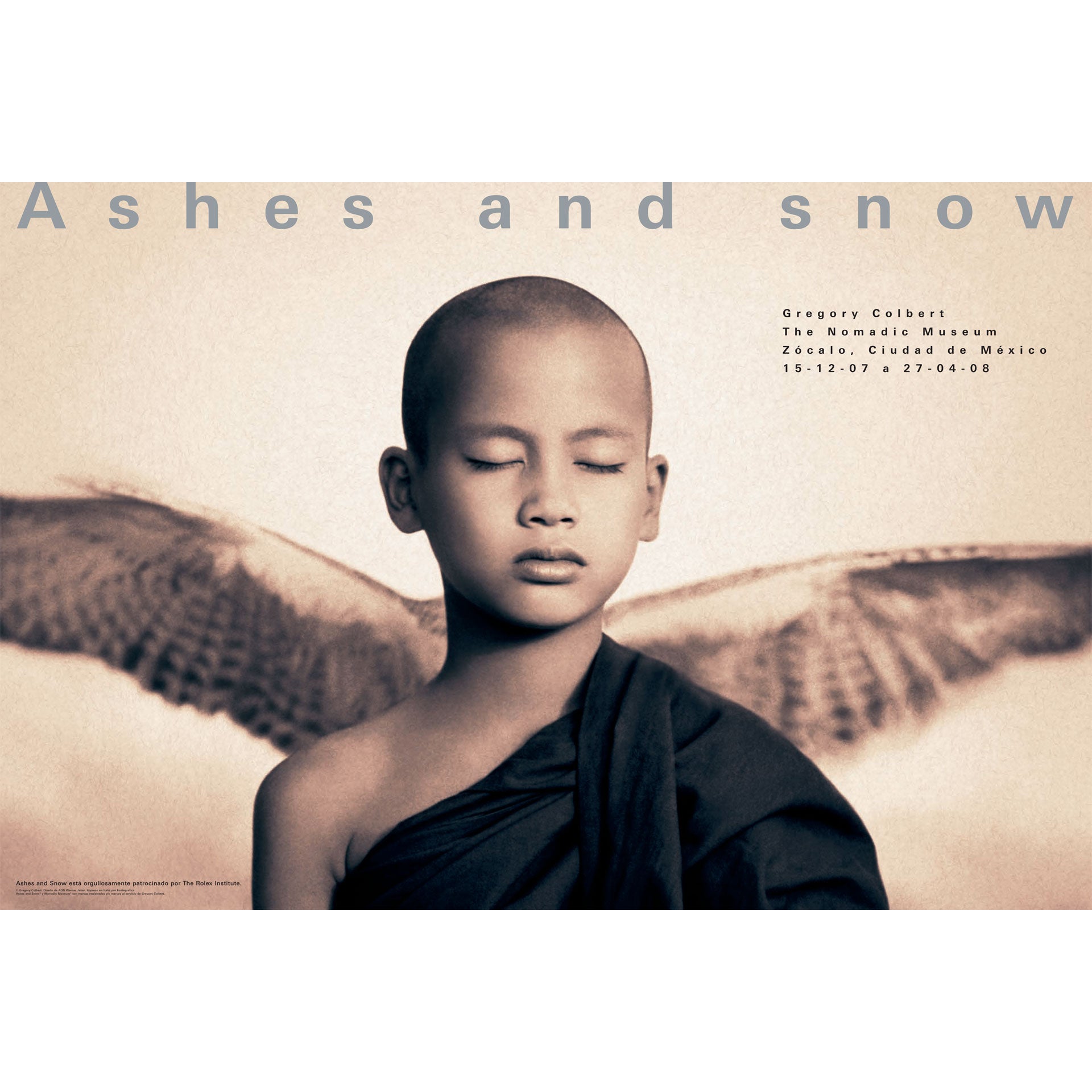Winged Monk - New York Exhibition Edition